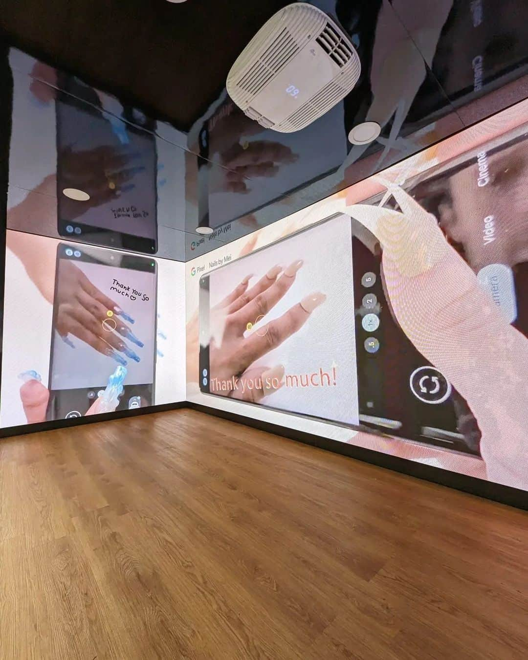 Mei Kawajiriさんのインスタグラム写真 - (Mei KawajiriInstagram)「#ad Did you see!? Last week @googlepixel_us brought the Nails by Mei experience to New York City with a mobile ASMR exhibit ⭐️ 📺 Beyond surreal to bring my passion to life, for everyone to experience ❤️ Together we were immersed in larger than life nails (created using Macro Mode!) and surrounded by the sounds of tapping, filing, and unboxing ✨ Thank you so much for coming !! #TeamPixel  If you missed it - don’t worry ;) I posted the video in feed❤️✨️」4月20日 5時56分 - nailsbymei