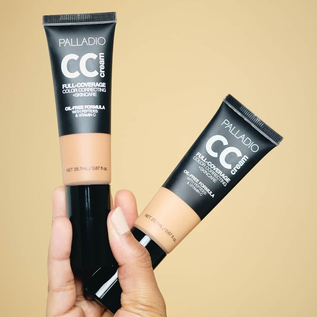 Palladio Beautyさんのインスタグラム写真 - (Palladio BeautyInstagram)「Our CC cream is a game-changer when it comes to full coverage, color correcting, and skin care all in one! Say goodbye to tired-looking skin and hello to a radiant, flawless complexion.  #CCCreamLove #SkinCareEssentials #PalladioCCcream」4月19日 23時04分 - palladiobeauty