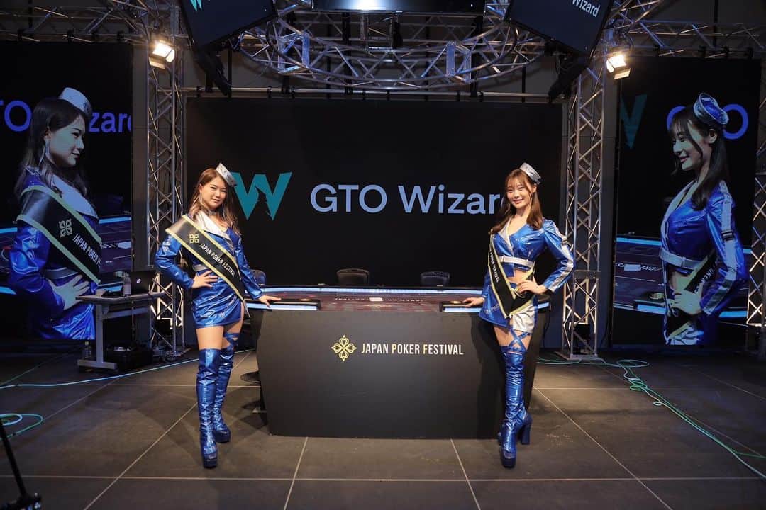 藤高つばさのインスタグラム：「. ♣︎Poker Queen♠︎ @Japan Poker Festival . GTO Wizardは私も契約してる ポーカーのGTO学習ツール！ トーナメントに勝ち残ると 利用パスが副賞でもらえたりする 人気のサイドトーナメントです♦︎ . #JAPANPOKERFESTIVAL #JPF #日本から世界へ #poker #ポーカー  #gtowizard  #pokerqueen #ポーカークイーン」