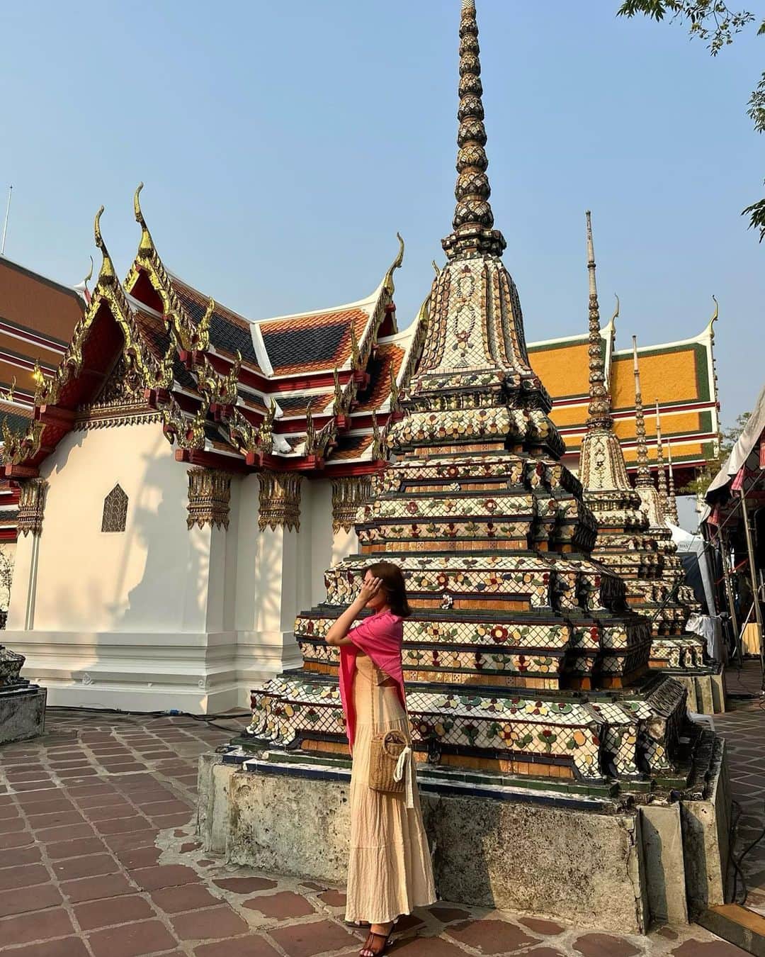 平田梨奈さんのインスタグラム写真 - (平田梨奈Instagram)「ฉันชอบประเทศไทย 🇹🇭  タイの文化も綺麗だなって思う。」4月19日 23時33分 - hirari_official