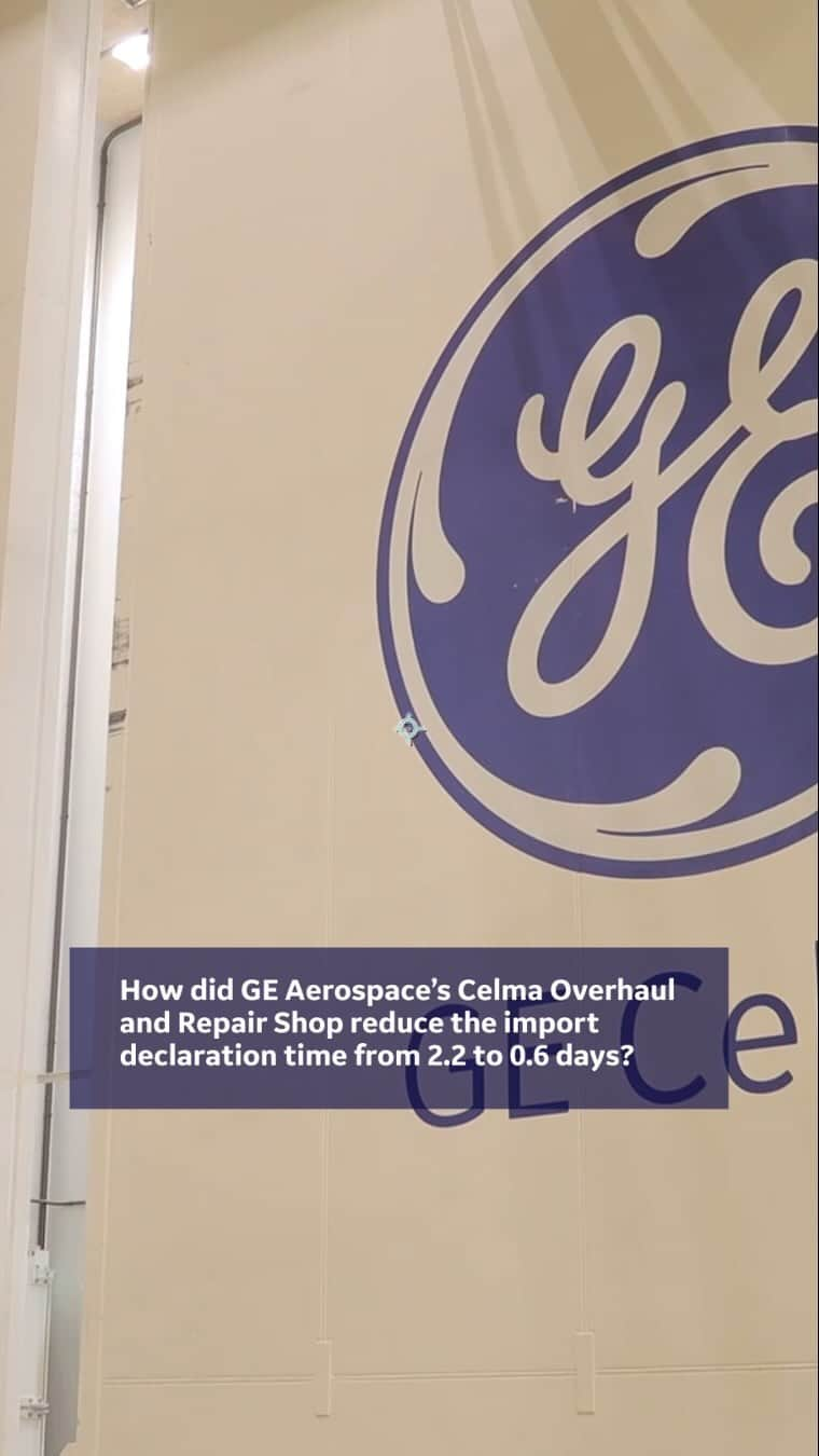 GeneralElectricのインスタグラム：「We really lean into efficiency! @geaviation’s Celma facility uses lean management to improve parts processing time.」