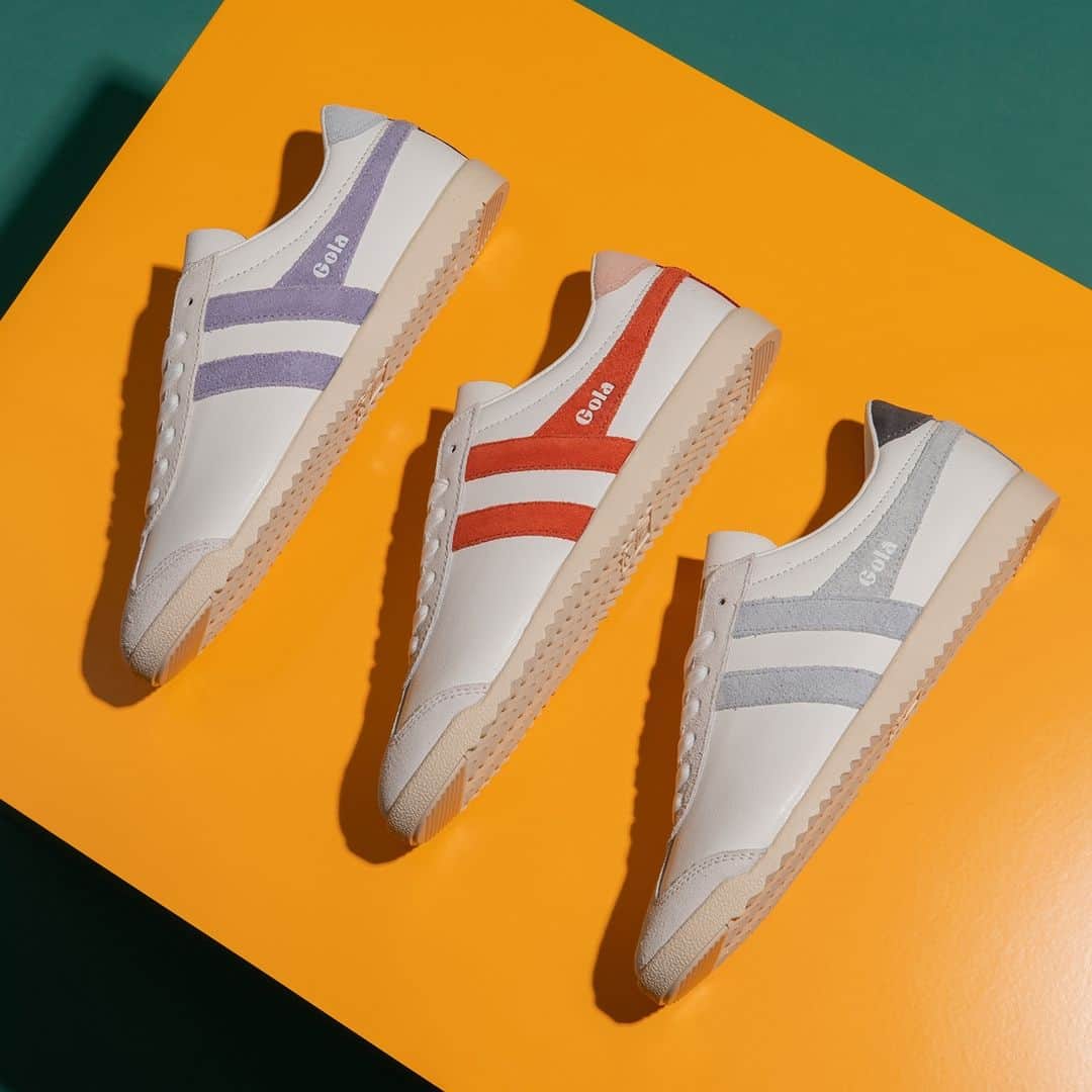 ゴーラのインスタグラム：「Level up your wardrobe with our new Bullet Pure colourways 🤩⁠ ⁠ Shop now at Gola.co.uk⁠ 🔎 style: Bullet Pure」