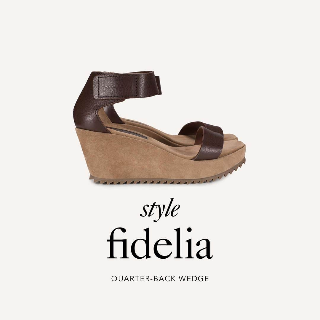 ペドロガルシアさんのインスタグラム写真 - (ペドロガルシアInstagram)「The Mediterranean spirit runs through our brand, with unpretentious glamour and free-spirited luxury. Swipe left to see style: Fidelia/ quarter-back wedge in carob vacchetta bombe. #pedrogarciashoes #madeinspain」4月20日 1時00分 - pedrogarciashoes