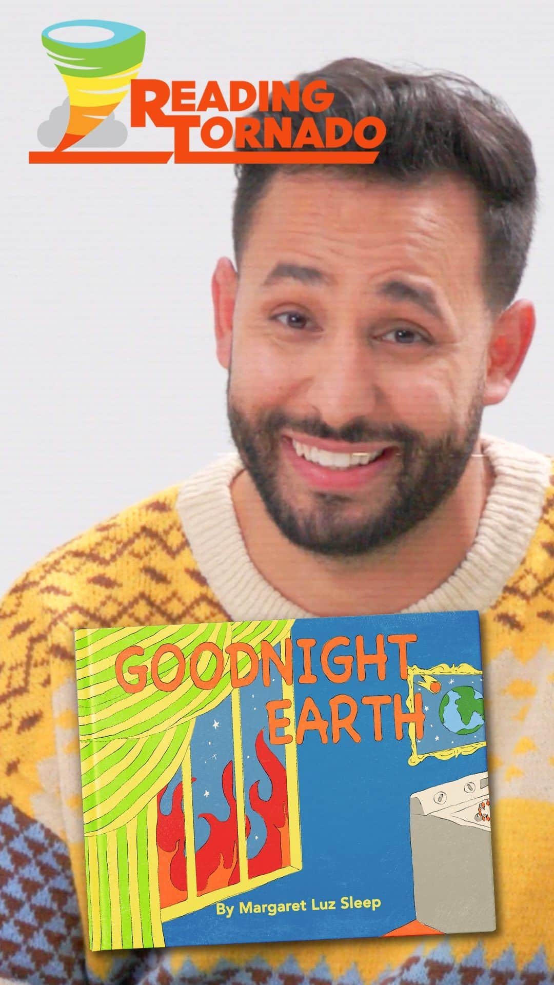 のインスタグラム：「Nice planet ya got there, would be a shame if something happened to it. @anwar #ReadingTornado #EarthDay」