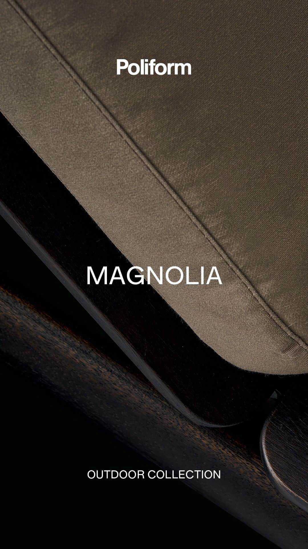 Poliform|Varennaのインスタグラム：「With its Magnolia collection, Emmanuel Gallina aims to enhance the natural lightness of wood. Magnolia day bed and sunbed with their elegant and light structure in iroko wood and their soft and comfortable seat cushions, naturally invite to relax. Discover Magnolia day bed and sunbed at the link in bio.  #poliform #design #madeinitaly #SaloneDelMobile #SaloneDelMobile2023 #MilanDesignWeek #MDW23 #PoliformOutdoor #OutdoorCollection #PoliformOutdoorCollection #EmmanuelGallina #Magnolia #PoliformMagnolia #PoliformMonolithCollection #PoliformMagnoliaCollection #PoliformSunbed #PoliformDayBed #MagnoliaSunbed #MagnoliaDaybed」