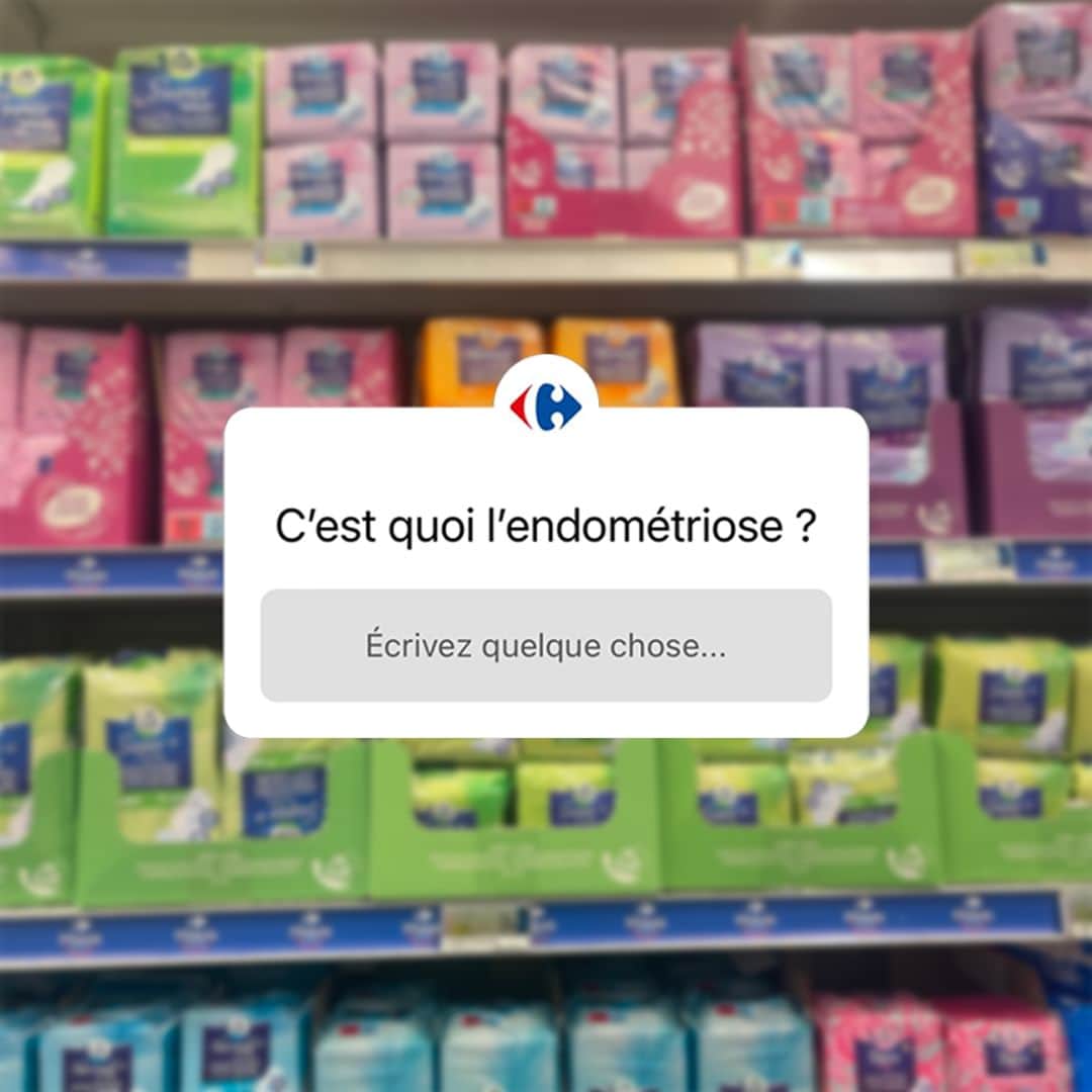 Carrefour Franceのインスタグラム：「Levons les tabous 💜  Nous mettons en œuvre des mesures inédites qui concilient vie professionnelle et santé féminine 🙏  ➡️ 12 jours de congés aux femmes souffrant d’endométriose ➡️ 3 jours à la suite d'une fausse couche ➡️ 1 jour pour celles ayant recours à une PMA  #carrefour #endometriose #santéféminine」