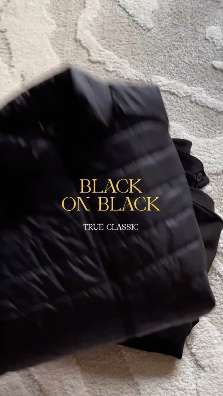 Men Withのインスタグラム：「Great all black outfit from @trueclassic - affordable essentials made to last.   Get 25% OFF + free shipping @trueclassic with promo code “MENWITH” at www.trueclassictees.com/menwith #trueclassic #partner #anythingbutbasic」
