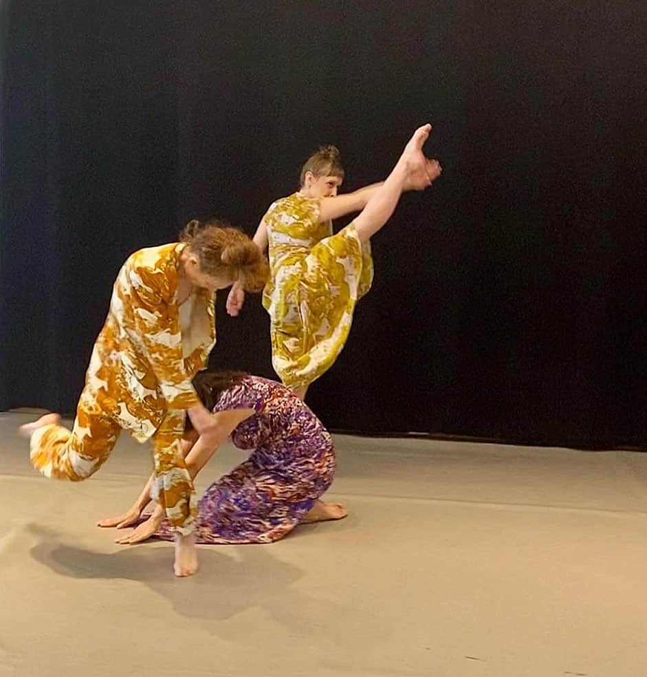レイチェルコーミーのインスタグラム：「Privet: Choreography by Jodi Melnick in collaboration with Tara Lorenzen and Brandi Norton with music by Laura Ortman + Exhibition by Beka Goedde  The performances occur on April 23 at 10 a.m. and 12 p.m. and May 13 at 10 a.m. and 12 p.m. activating Held's painting studio with dance for the first time at the Al Held Foundation in Boiceville, NY  @rivervalleyartscollective is a Hudson Valley-based, W.A.G.E. certified organization committed to fostering an inclusive creative community that is responsive and attuned to the ecology of the region.」