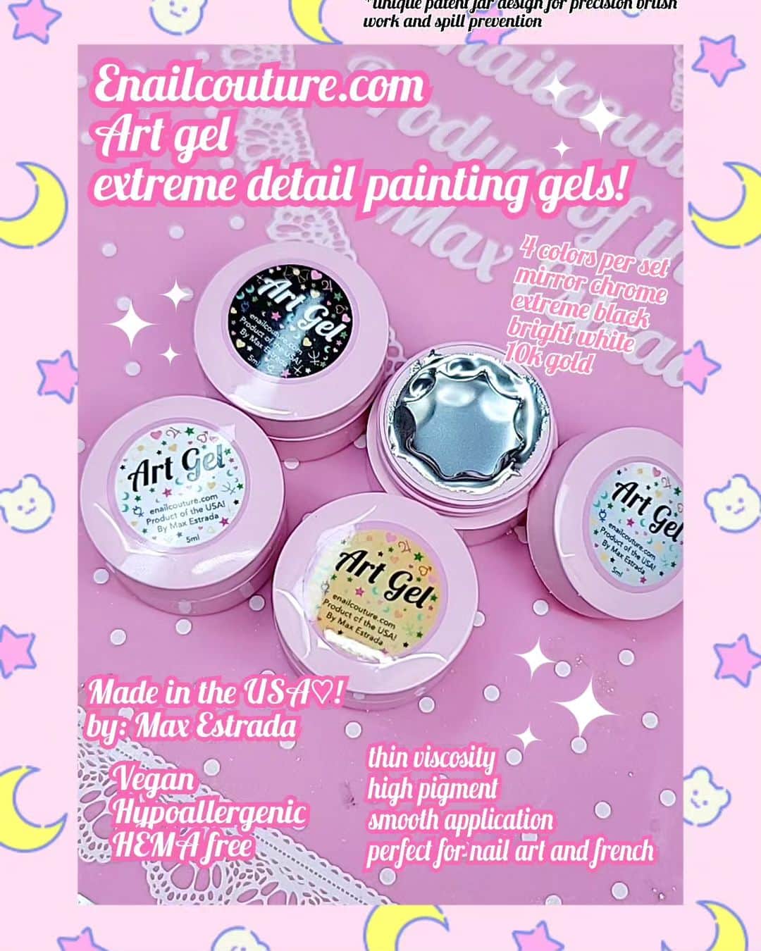 Max Estradaさんのインスタグラム写真 - (Max EstradaInstagram)「Enailcouture.com 30% off promo code: spring30 Enailcouture.com new racer clear fast dry acrylic ☆ Enailcouture.com new hologram power gel,  unicorn chrome pigments magic gel☆ one coat over any color for a dazzling effect♡ Enailcouture.com new 123go bubble gum gel,  solid glue gel♡ vegan and Hypoallergenic.  Made in America 🇺🇸The moment so many have been waiting for is finally here! Enailcouture.com 123go maximum square is the longest flat boxy square pre made full coverage gel nail in the game. We also dropped xs sculpture square and magical ice hologram stickers☆Enailcouture.com 123go 5XL Coffin nails are the longest full coverage pre made gel nails in the world. They are EVERYTHING, made in America.Enailcouture.com new product drop ♡!~ 123go diy gel and our new charm nail stickers 😍Enailcouture.com made in American ♡!~Enailcouture.com 123go pre made gel nails are the game changer !~ perfect nails every time with no smells or dust!~ long lasting and easy removal , made in America! Enailcouture.com  #ネイル #nailpolish #nailswag #nailaddict #nailfashion #nailartheaven #nails2inspire #nailsofinstagram #instanails #naillife #nailporn #gelnails #gelpolish #stilettonails #nailaddict #nail #💅🏻 #nailtech#nailsonfleek #nailartwow #네일아트 #nails #nailart #notd #makeup #젤네일  #glamnails #nailcolor  #nailsalon #nailsdid #nailsoftheday Enailcouture.com」4月20日 1時50分 - kingofnail