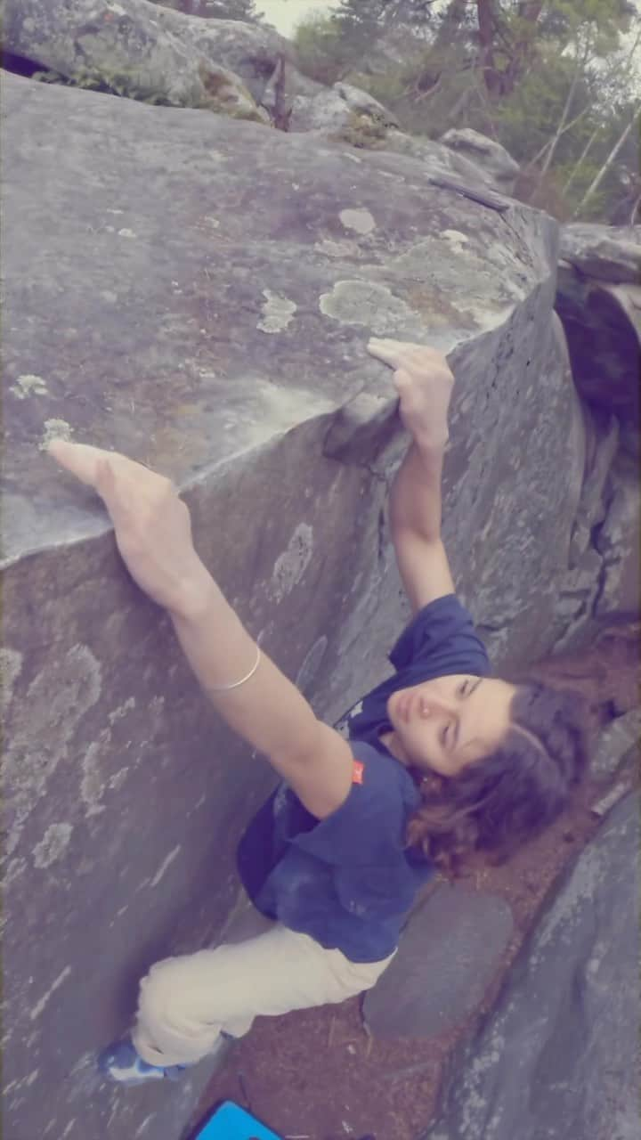 ウド・ノイマンのインスタグラム：「one week in Fontainebleau  #bouldering #climbing #rockclimbing #climblikeagirl #bouldernmachtglücklich」