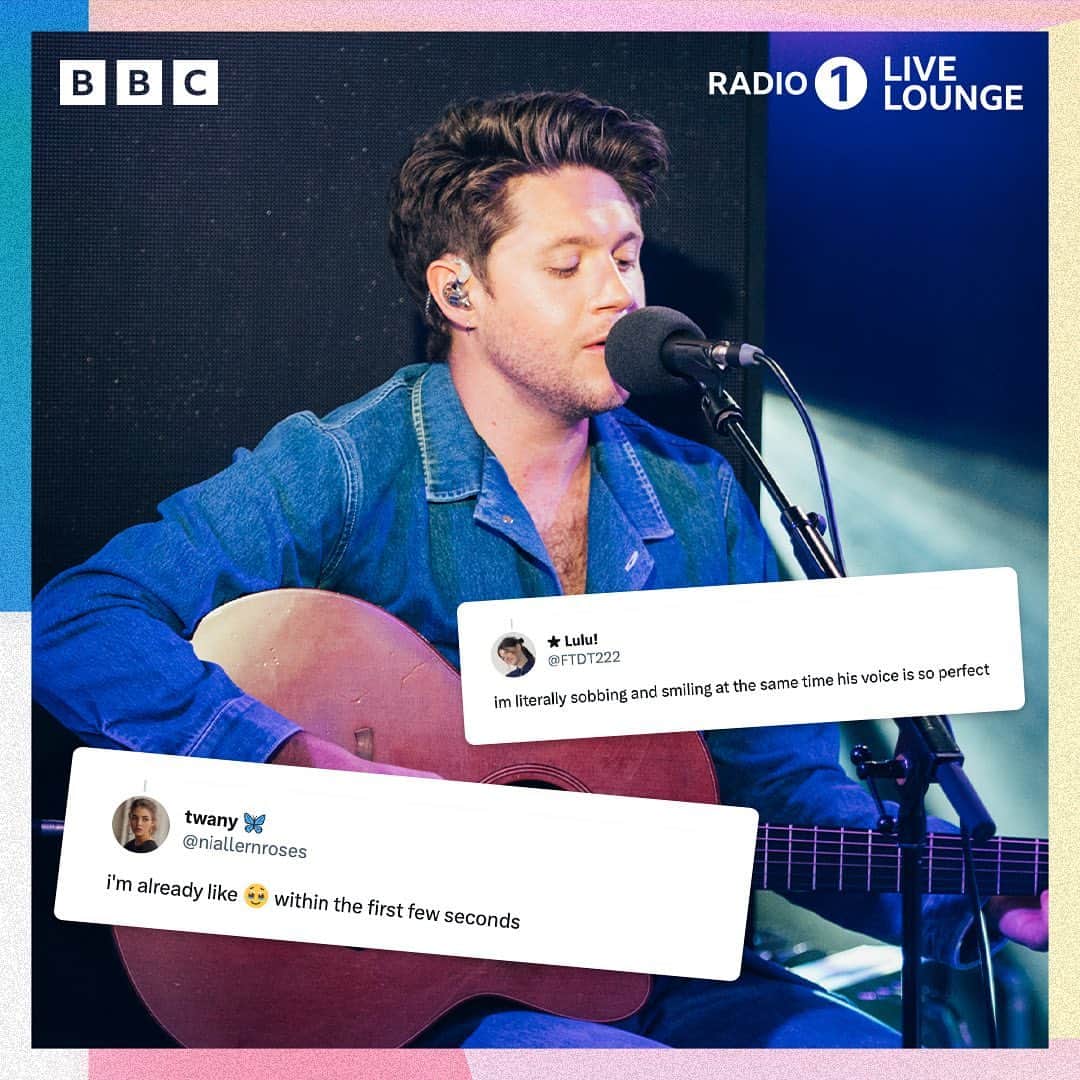 BBC Radioさんのインスタグラム写真 - (BBC RadioInstagram)「niall covering lizzy mcalpines ‘ceilings’ is EXACTLY what we needed today! 🥹」4月20日 1時58分 - bbcradio1