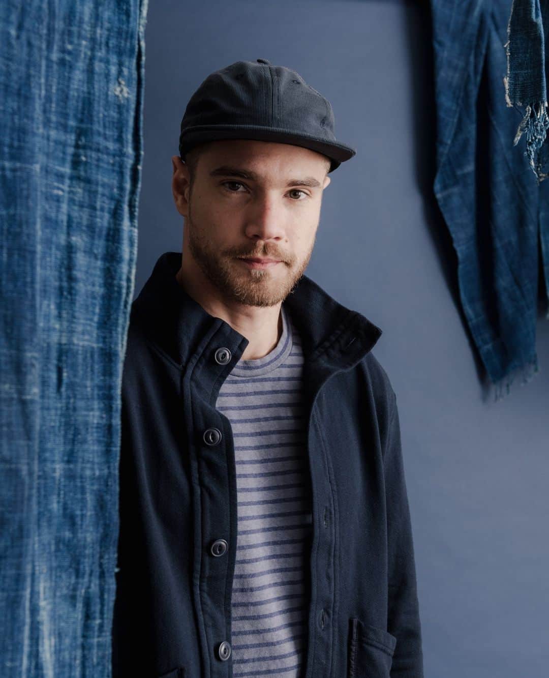 セーブカーキのインスタグラム：「I am not sure if you have noticed.⁠ ⁠ We love blues.⁠ ⁠ SS23 Look Book Two is released, and it is all about spring blues.⁠ [linkin bio and check out the new look book}⁠ ⁠ 📸 @mcmahon_photo with @davidmarinsn」