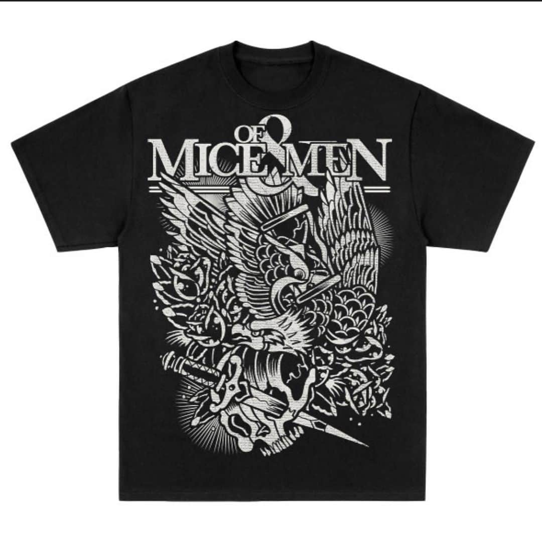 Of Mice & Menのインスタグラム：「Throwback Eagle Tee available on our web store! 🤘」