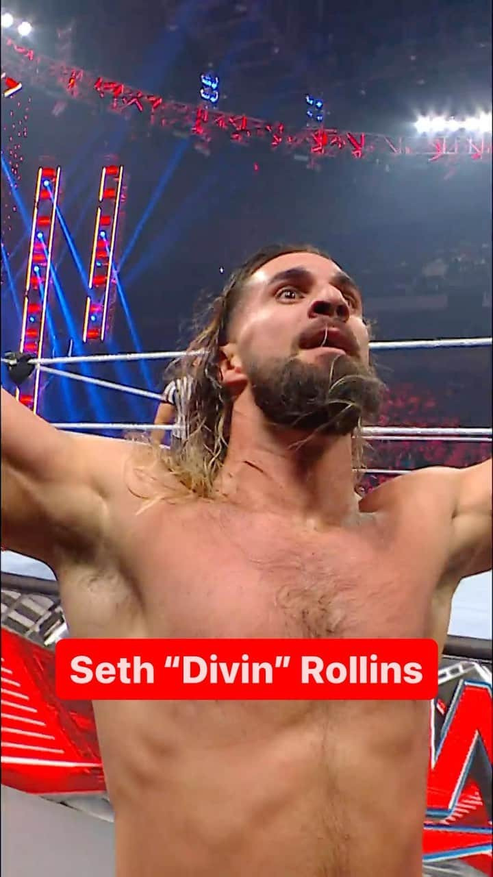 セス・ロリンズのインスタグラム：「@wwerollins was feeling it on #WWERaw!」