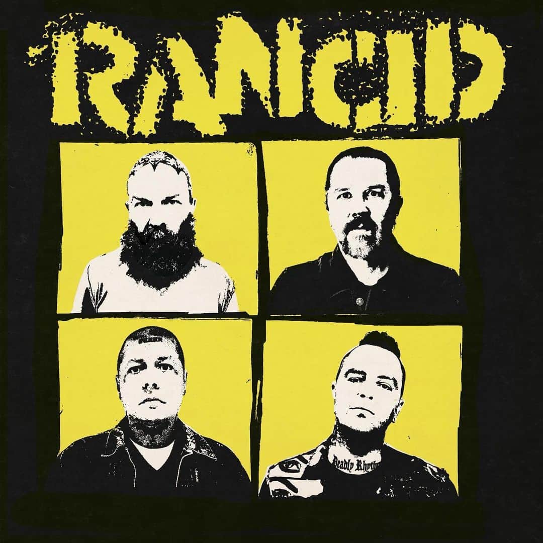 Rancidのインスタグラム：「Rancid's 10th studio album. TOMORROW NEVER COMES produced by @brettgurewitz.  When the four of us and Brett got back in the studio, we were instantly reminded of the special bond and chemistry we have together. We have never lost that enthusiasm and still love the process of being in the studio, writing and making music together after three decades.   And thank you to each and every one of you for always sticking with us.  -tim armstrong  Photo credit: @atibaphoto」