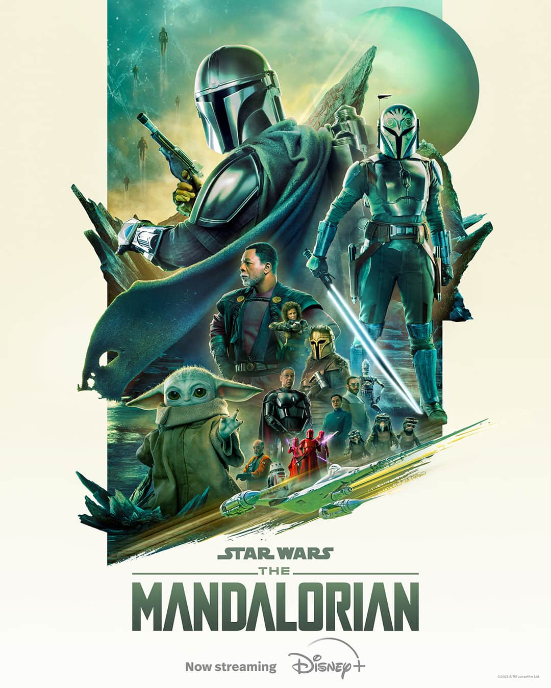 Disneyさんのインスタグラム写真 - (DisneyInstagram)「The season finale of #TheMandalorian has arrived! 🖤💚  See the latest chapter of the Mandalorian and Grogu's story, now streaming on @DisneyPlus.」4月20日 5時00分 - disney