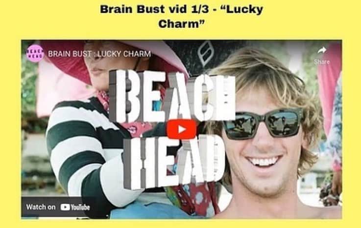 ロストさんのインスタグラム写真 - (ロストInstagram)「@ian_crane and @_beachhead presents: Brain Bust - “Lucky Charm”.  🎥 @hampositive #lostsurfboards」4月20日 5時20分 - lost9193