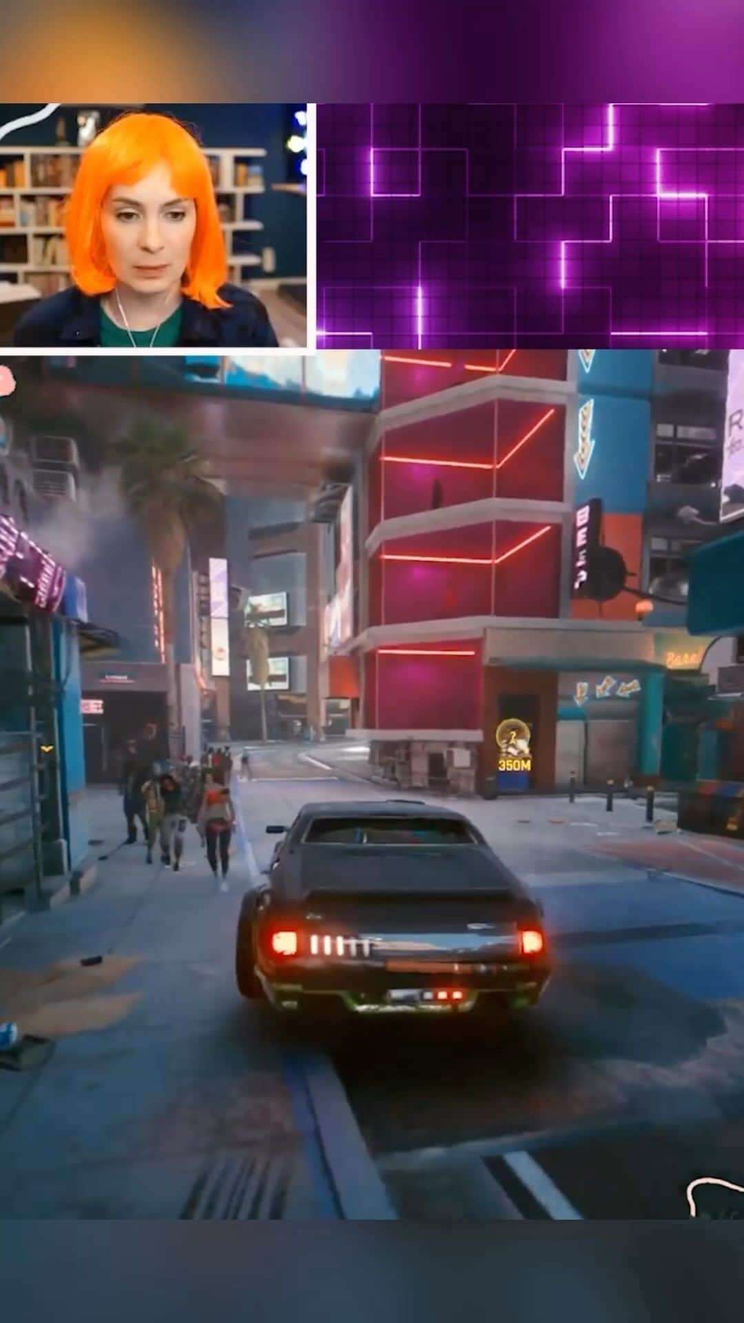 フェリシア・デイのインスタグラム：「I miss Cyberpunk I hope a DLC comes out soon!」