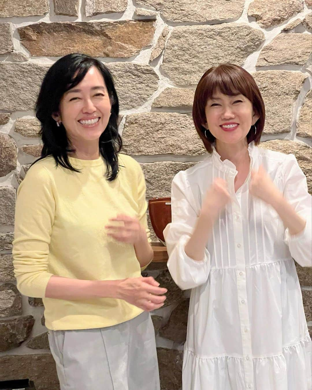 早見優さんのインスタグラム写真 - (早見優Instagram)「Had so much fun spending time with my good friend Iyo-chan💕 We always laugh so hard when we are together😆  伊代ちゃんと楽しい時間を過ごしました！ いつも笑いが絶えない😆  #goodfriends #friendship #friends #girlfriend #楽しい時間」4月20日 8時14分 - yuyuhayami