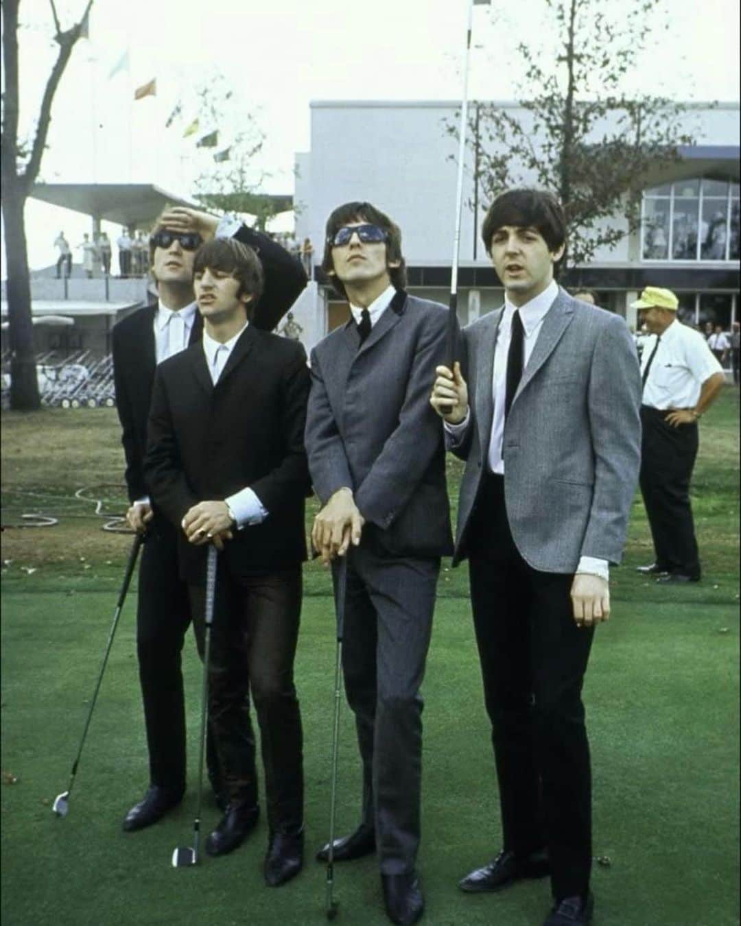 ジーエルシーオーのインスタグラム：「Pretty much what me and the @penmarsocialclub boys look like when we hit the links」