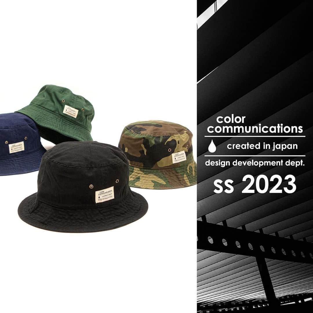 COLOR COMMUNICATIONSさんのインスタグラム写真 - (COLOR COMMUNICATIONSInstagram)「HAT / COTTON TAG BUCKET  #colorcommunications #カラーコミュニケーションズ #カラコミ #カラコミ2023年モデル」4月20日 9時05分 - color_communications