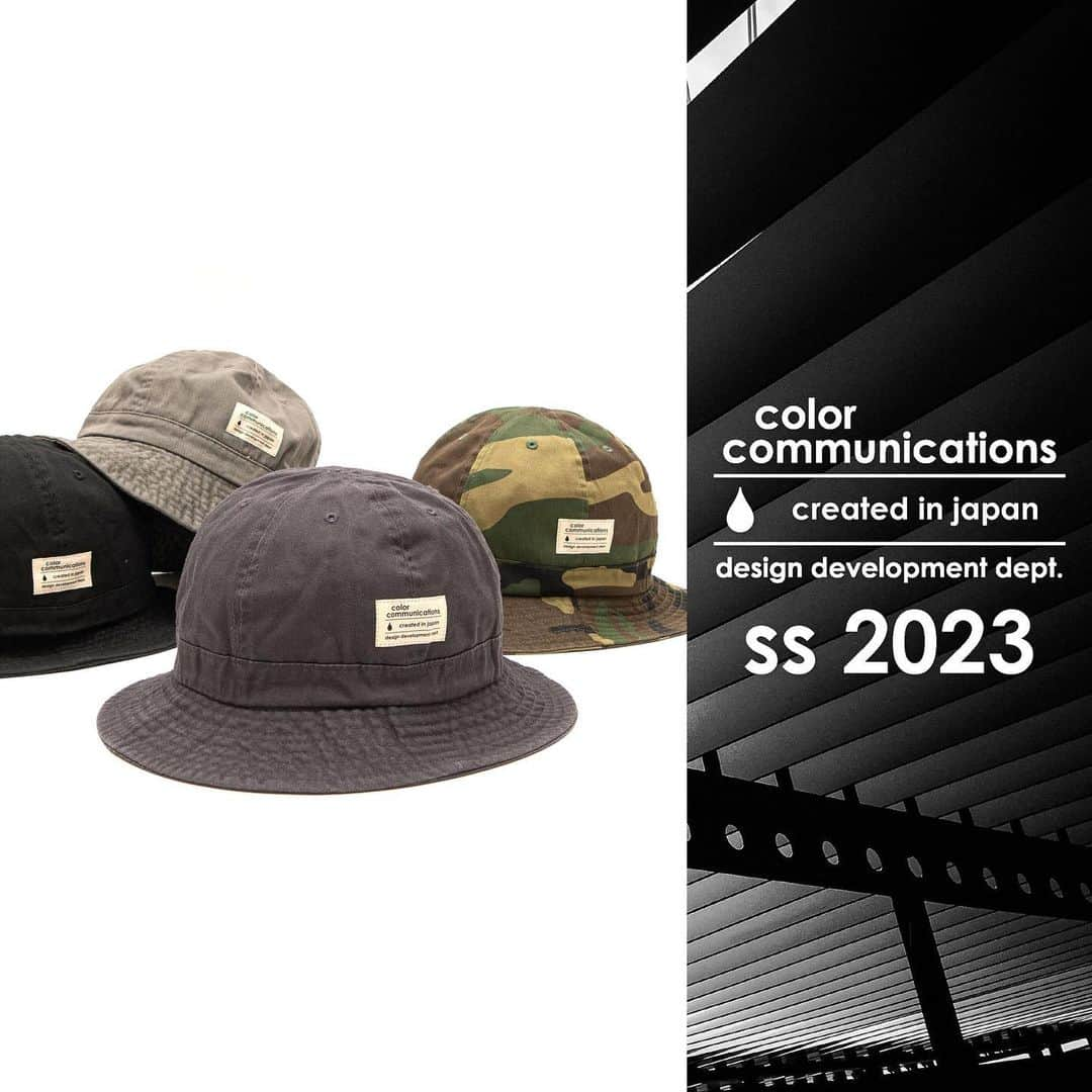 COLOR COMMUNICATIONSのインスタグラム：「HAT / COTTON TAG METRO  #colorcommunications #カラーコミュニケーションズ #カラコミ #カラコミ2023年モデル」