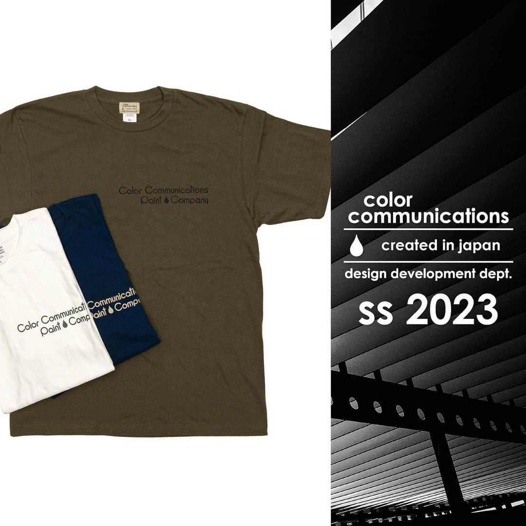 COLOR COMMUNICATIONSのインスタグラム：「T-SHIRT / PAINT COMPANY  #colorcommunications #カラーコミュニケーションズ #カラコミ #カラコミ2023年モデル」