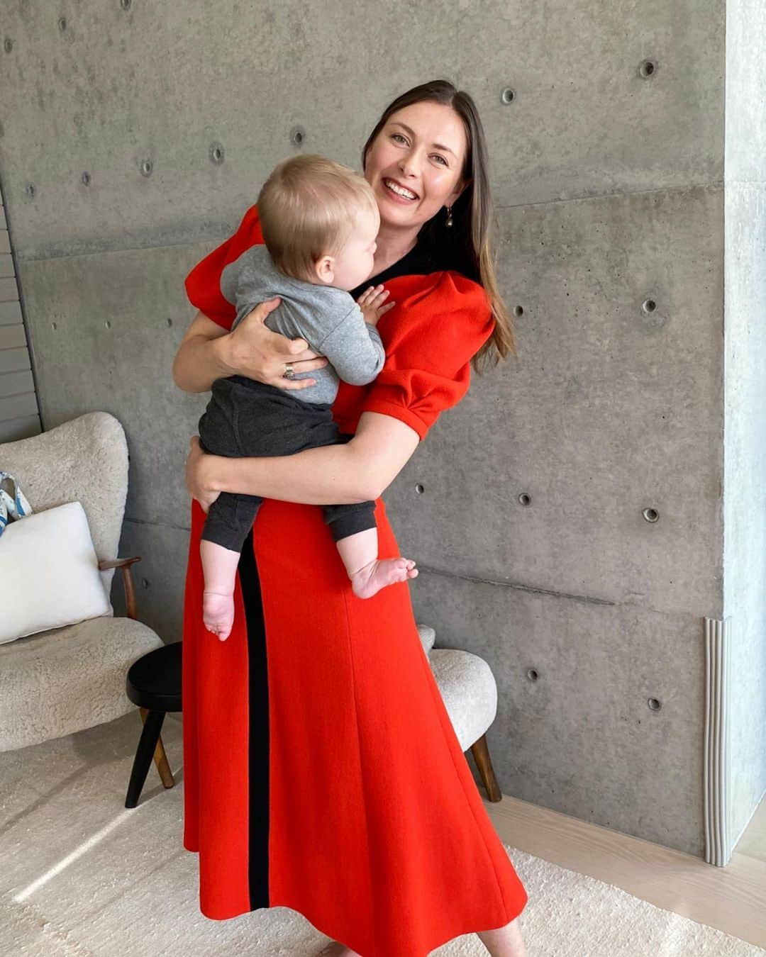 マリア・シャラポワのインスタグラム：「My first birthday as a mommy 🥹🤍」