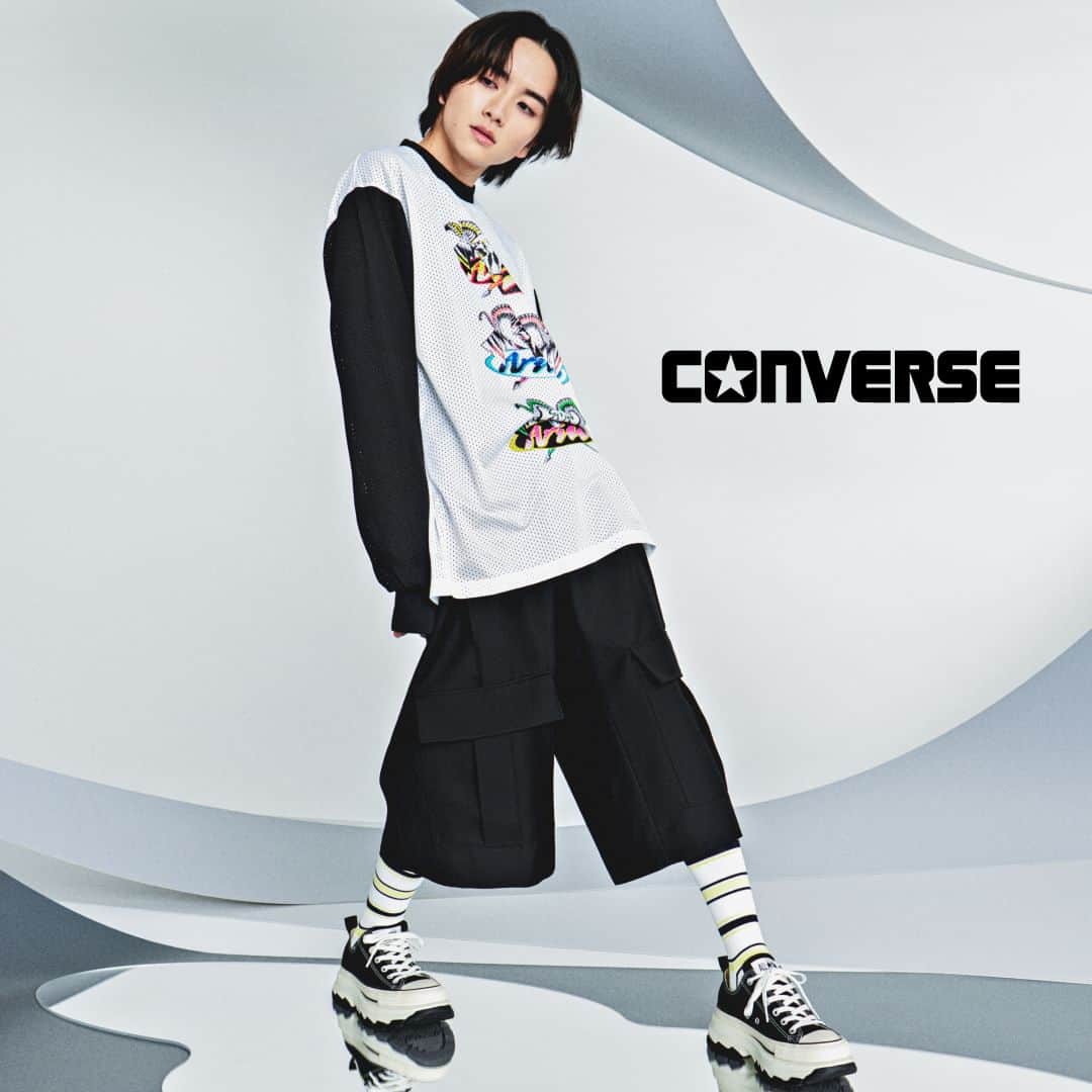 のインスタグラム：「・ 【話題のCONVERSE ALL STAR Ⓡ TREKWAVE】  昨年発売し話題となった商品に新色登場。  トレンドのボリュームソールを搭載した「ALL STAR ⓇTREKWAVE」 のABC-MART限定カラー、ぜひお試しください。  サイズ：22.5㎝~28㎝・29㎝・30㎝  詳細は、下記よりご確認いただけます。  https://gs.abc-mart.net/feature/19700/  #CONVERSE #ABCGS #限定販売 #ボリュームソール #TREKWAVE」
