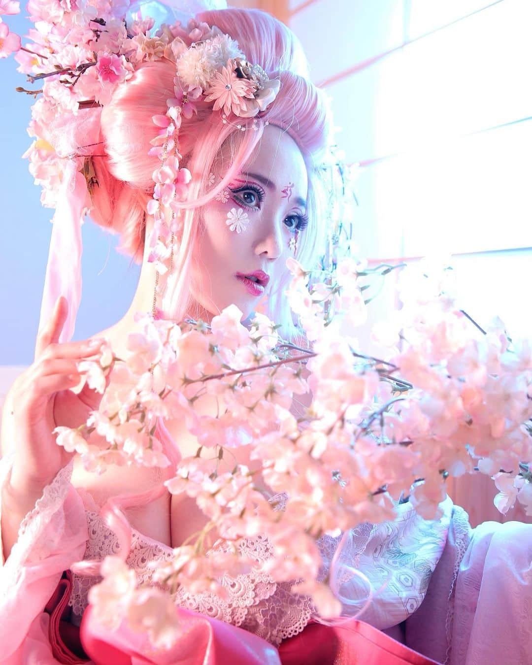 澁谷果歩さんのインスタグラム写真 - (澁谷果歩Instagram)「Cherry Blossom Princess🌸」4月20日 12時21分 - shibukaho