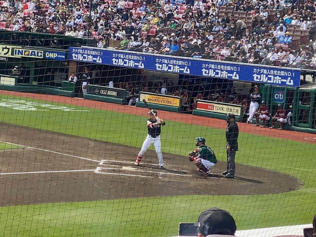 美沙さんのインスタグラム写真 - (美沙Instagram)「🏟🏟🏟 . #東北楽天ゴールデンイーグルス  #eagles #岸孝之 #浅村栄斗  #楽天モバイルパーク宮城  #福岡ソフトバンクホークス  #sbhawks #baseball #野球女子 #インスタ野球女子  #宮城旅行 #仙台旅行 #仙台遠征」4月20日 13時18分 - misa0623r