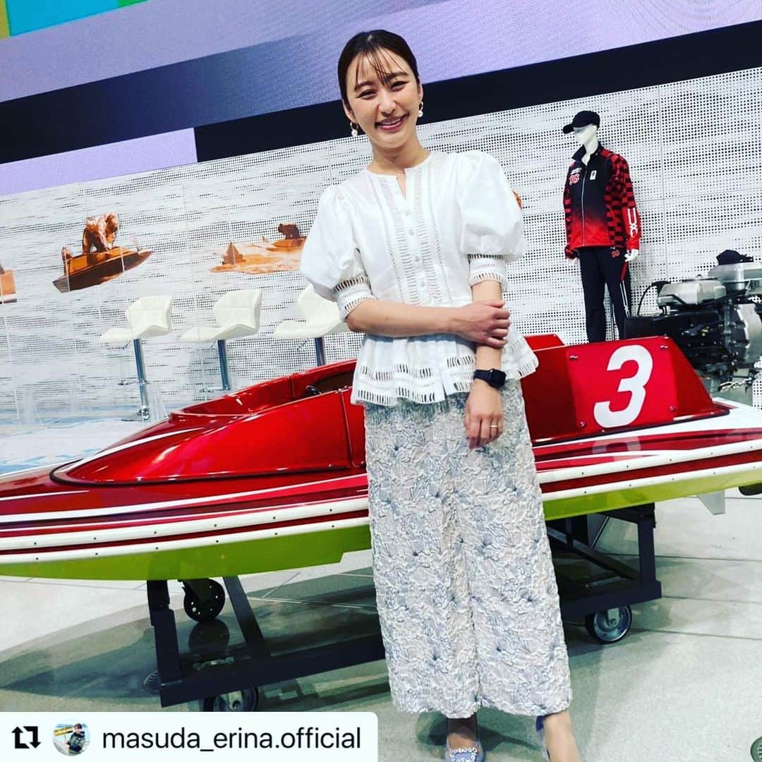 小林 ディスカスさんのインスタグラム写真 - (小林 ディスカスInstagram)「先日は、 「#BOATRACEプレミア」📺 にて、  「#枡田絵理奈」さま #ますぱん  @masuda_erina.official  スタイリングさせて頂きました！  TOPS: @velnica_japan  Thanxxx! @kanavelnica   SKIRT: #murral   ACC: @stellarhollywood   SHOES: @dianashoespress   #tokyo #japan #fashion #beauty #東京ライフ #stylist #スタイリスト #stylingbyme #mywork #velnica #ヴェロニカ #ステラハリウッド #ダイアナ  #Repost @masuda_erina.official with @use.repost ・・・ 今日の、ボートレースプレミア🚤 ボートキャストで見逃し配信中です。 ぜひご覧になってください☺️  衣装は @velnica_japan  です☺️ありがとうございました❣️」4月20日 13時24分 - discus_kobayashi