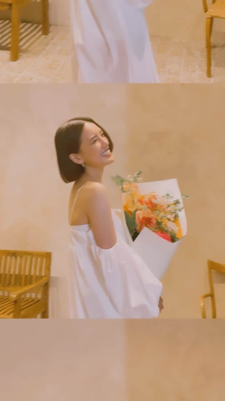 藤井夏恋のインスタグラム：「💐🤍🕊️💕」
