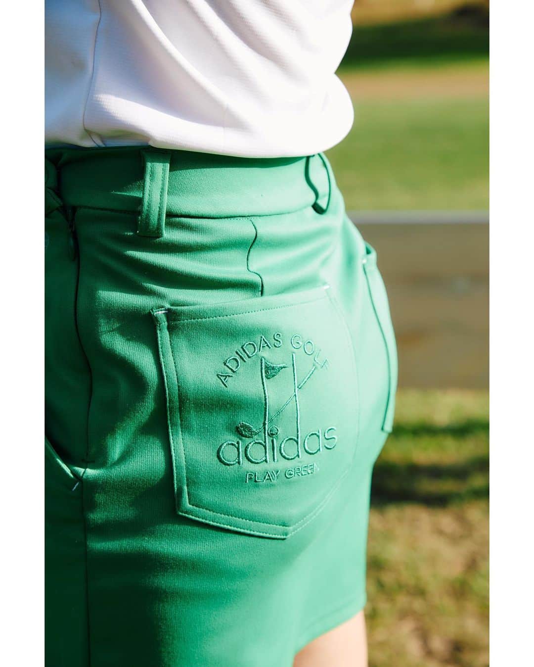 井上奈保さんのインスタグラム写真 - (井上奈保Instagram)「💚⛳️  addidas Golf女性限定ラウンド 「OUR[FAIR]WAY. ROUND」 に参加させていただきました🏌🏻‍♀️  👚wear all: @adidasgolf グリーンコーデ大好評でした✨  撮影も入っていて 📸Photo by @aya_dream04   #adidasgolf #golfwear #OURFAIRWAY」4月21日 0時24分 - inouenaho1207