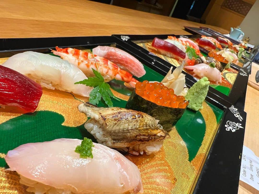 寿司居酒屋 番屋のインスタグラム：「#sushi  #foodpic  #instafood #creativeitamae #ginza  #photooftheday #kappou #kitaohji #KitaohjiGinzaThailand #omakase #foodstagram #love             #割烹 #yummy #gourmetfood   #東京グルメ #shefstalk #instatokyo #instagood #instapic  #bangkoksushi  #料理好き」