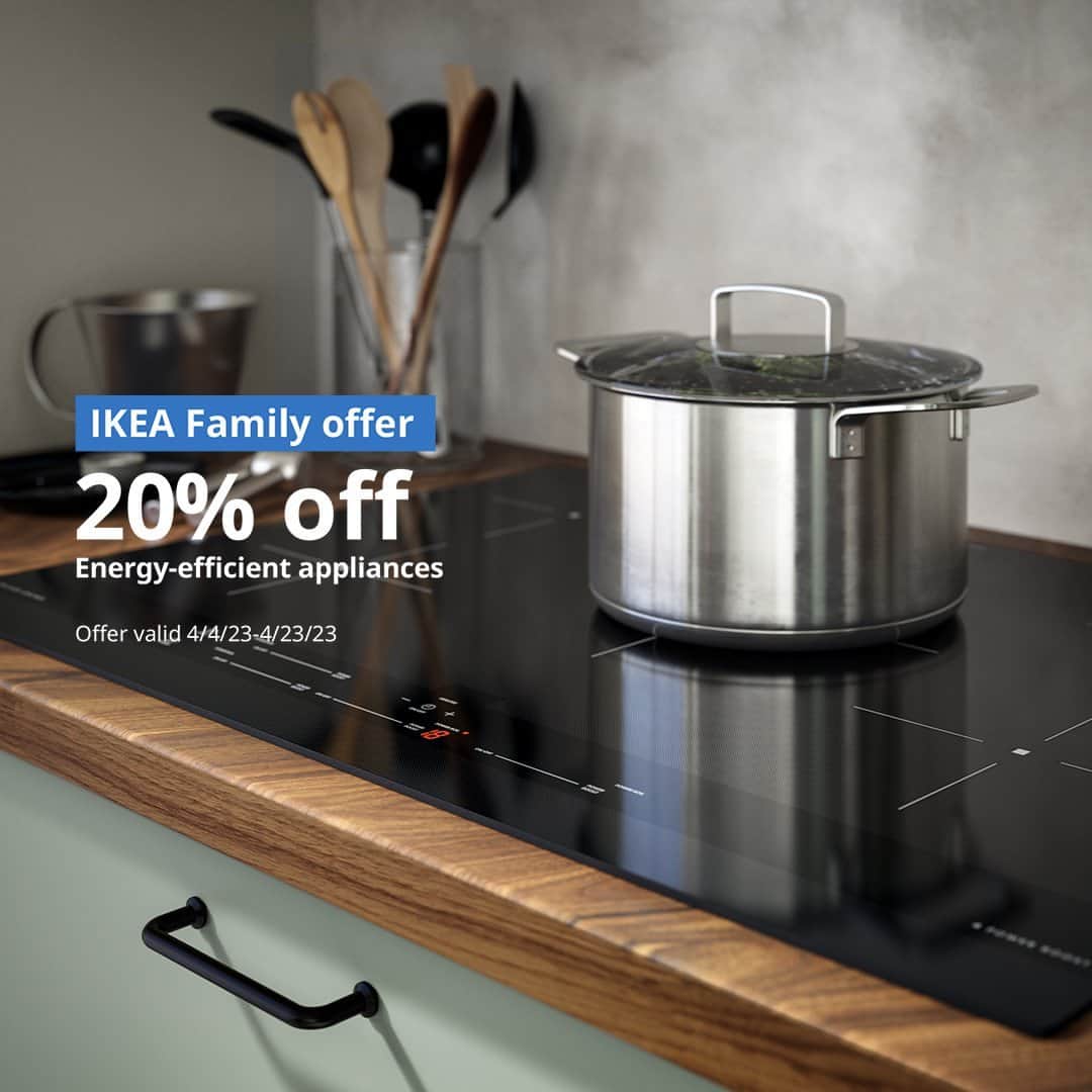 IKEA USAさんのインスタグラム写真 - (IKEA USAInstagram)「Totally transform your kitchen with four incredible deals! Save now on energy-efficient appliances, countertops, faucets and cabinet fronts to finally create the beautiful kitchen of your dreams.」4月21日 1時00分 - ikeausa
