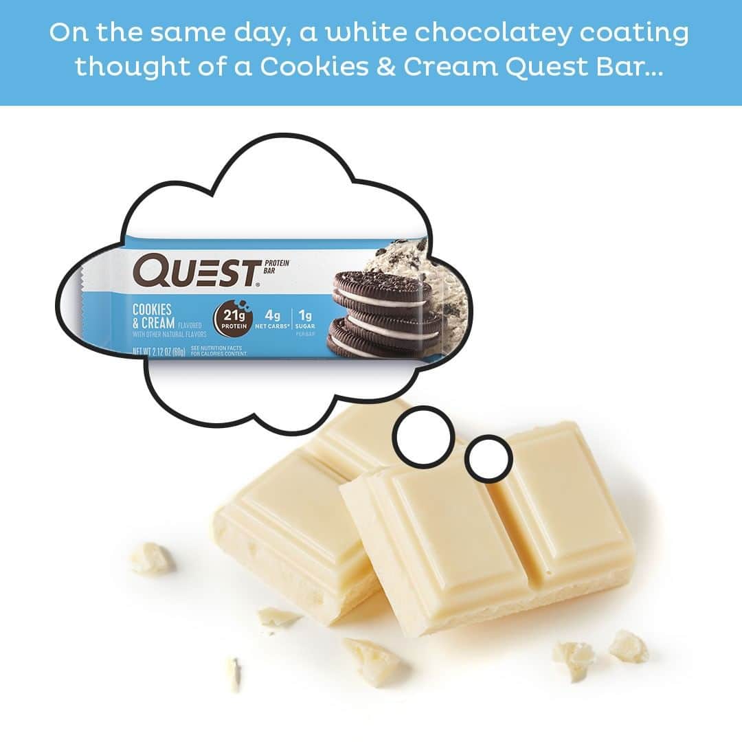 questnutritionさんのインスタグラム写真 - (questnutritionInstagram)「Perfect together. Swiped right, now it’s for life. 💙」4月21日 0時56分 - questnutrition