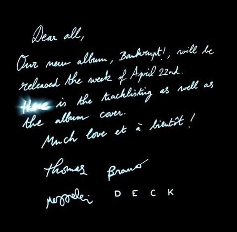 フェニックスのインスタグラム：「10 years ago Bankrupt! was being released 🍑🎂」
