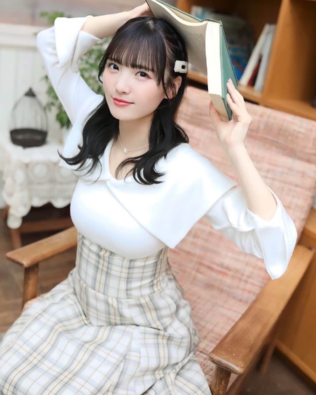 のインスタグラム：「おとなな感じもみて〜すき？」