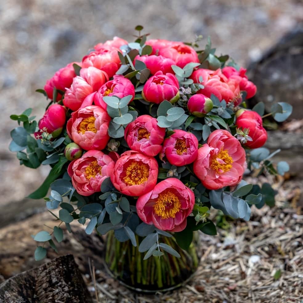 のインスタグラム：「A dynamic peony bouquet is a stunning display of nature's beauty that evolves over time. 💐⏱⁠ ⁠ As the days go by, each bloom gradually opens up, revealing layers upon layers of delicate petals -  a beautiful transformation. ⁠ And only one snapshot like this can show various stages of the peonies' beauty. ⁠ ⁠ ⁠ #nicolaibergmann #flowerdesign #ニコライバーグマン #フラワーデザイン #니콜라이버그만 #꽃다발 #букетцветов #ramosdeflores #blumenstrauß」