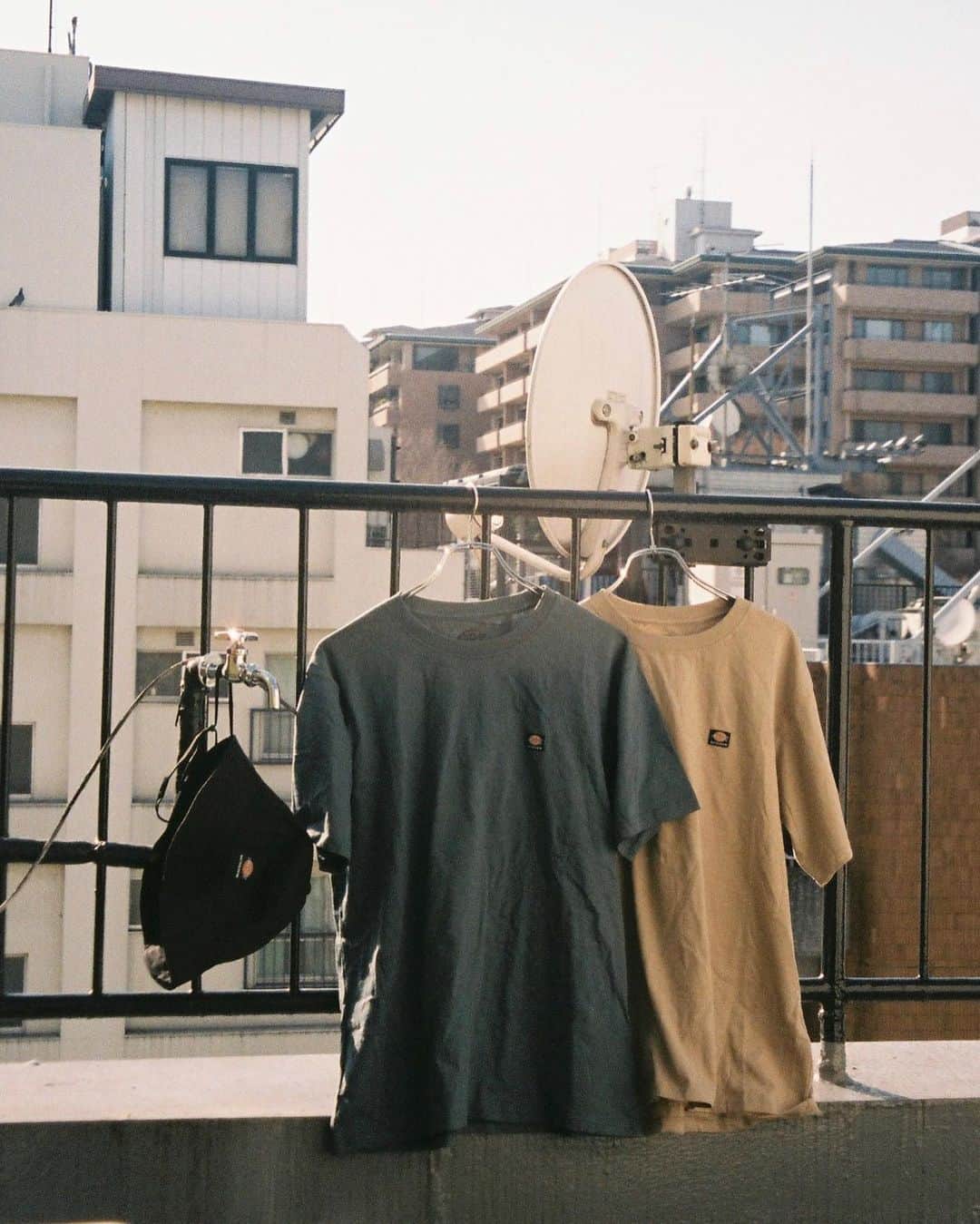 のインスタグラム：「Dickies Skateboarding 【SS23】  暖かい気候でも気持ちよく着られる快適さと、耐久性を兼ね備えた新作コレクションです。  詳細は🔗から。  #DickiesSkate」