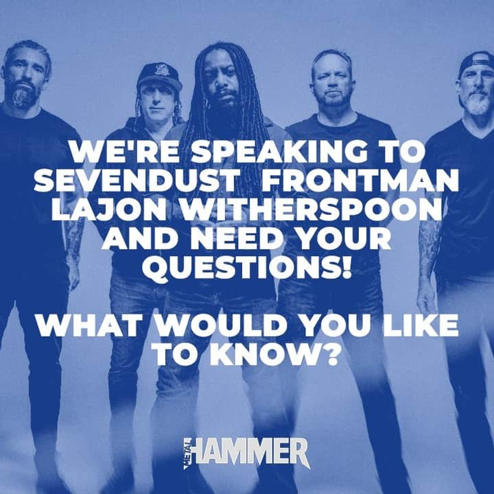 METAL HAMMERさんのインスタグラム写真 - (METAL HAMMERInstagram)「Hey, @sevendustofficial fans! Reply with your questions for @ljspoon and we'll throw as many as we can at him in an upcoming issue of Metal Hammer!」4月20日 18時39分 - metalhammeruk