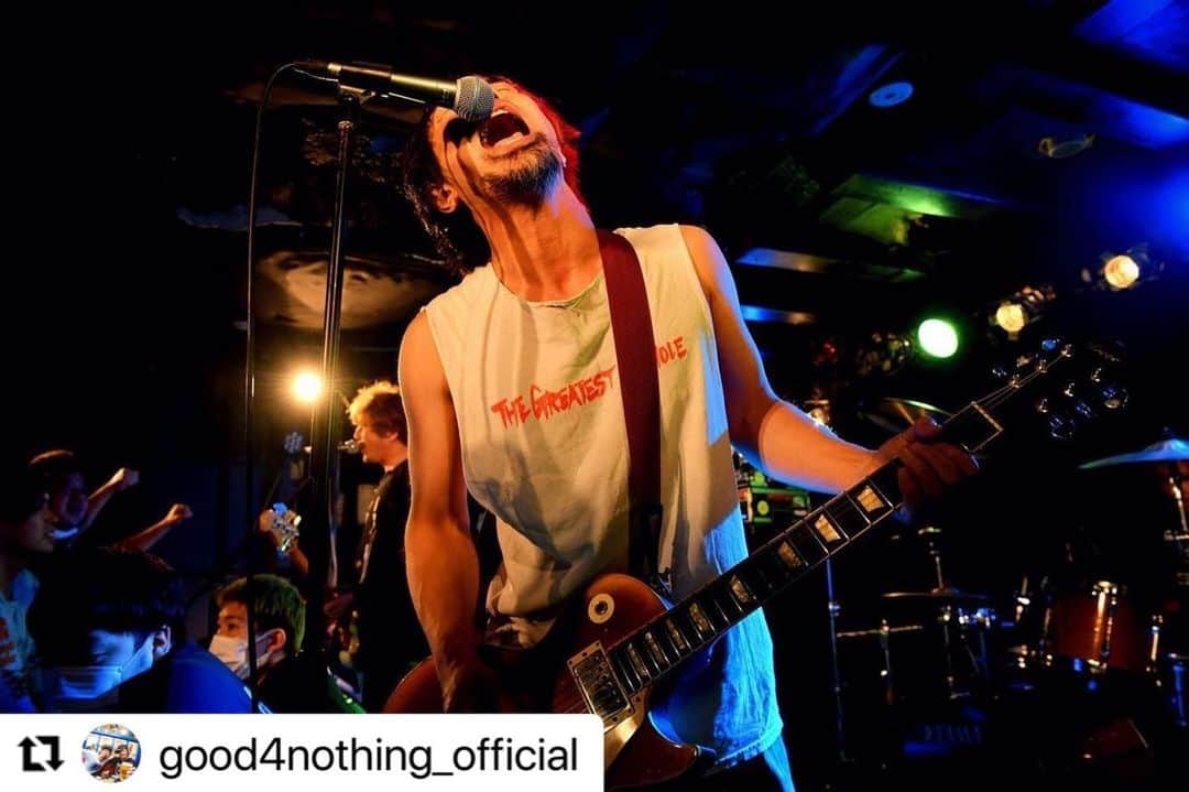 U-tanのインスタグラム：「#Repost @good4nothing_official with @use.repost ・・・ FOUR x NINETEEN  2023.04.19 八王子Rips  photo by 半田安政」