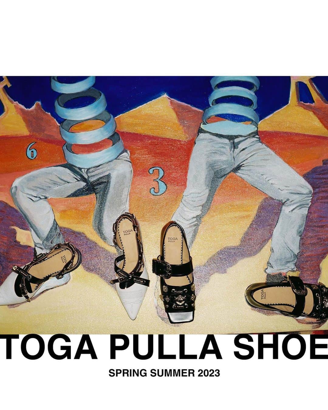 TOGAさんのインスタグラム写真 - (TOGAInstagram)「【APR.21.2023 FRIDAY】11:00AM JST  SS23 TOGA PULLA SHOE new collection will be available at TOGA ONLINE STORE and TOGA STORES tomorrow.   @togaarchives_online  https://store.toga.jp  Photo by : @lukasz_wierzbowski   #toga #togaarchives #togapulla #togavirilis」4月20日 19時18分 - togaarchives