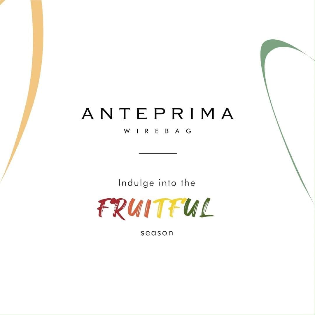 ANTEPRIMAのインスタグラム：「What kind of fruit are you keen on?   Coming with detachable long metal chains, you can effortlessly ensemble these #MOTIVO #FRUTTA charm with any bag or wallet. Let’s decorate your bag with apt amount of enjoyment!  Shop the FRUTTA Collection now.  #ANTEPRIMA30 #SpringSummer2023 #SS23 #ANTEPRIMA #WIREBAG #BagCharm #MilanStyle #Milan #MilanFashion #Miniature #MicroBag #MiniBag #CraftBag #CrochetBag #Handcraft #KnitBag #WorkBag #ItalianDesign #Craftmanship #アンテプリマ」