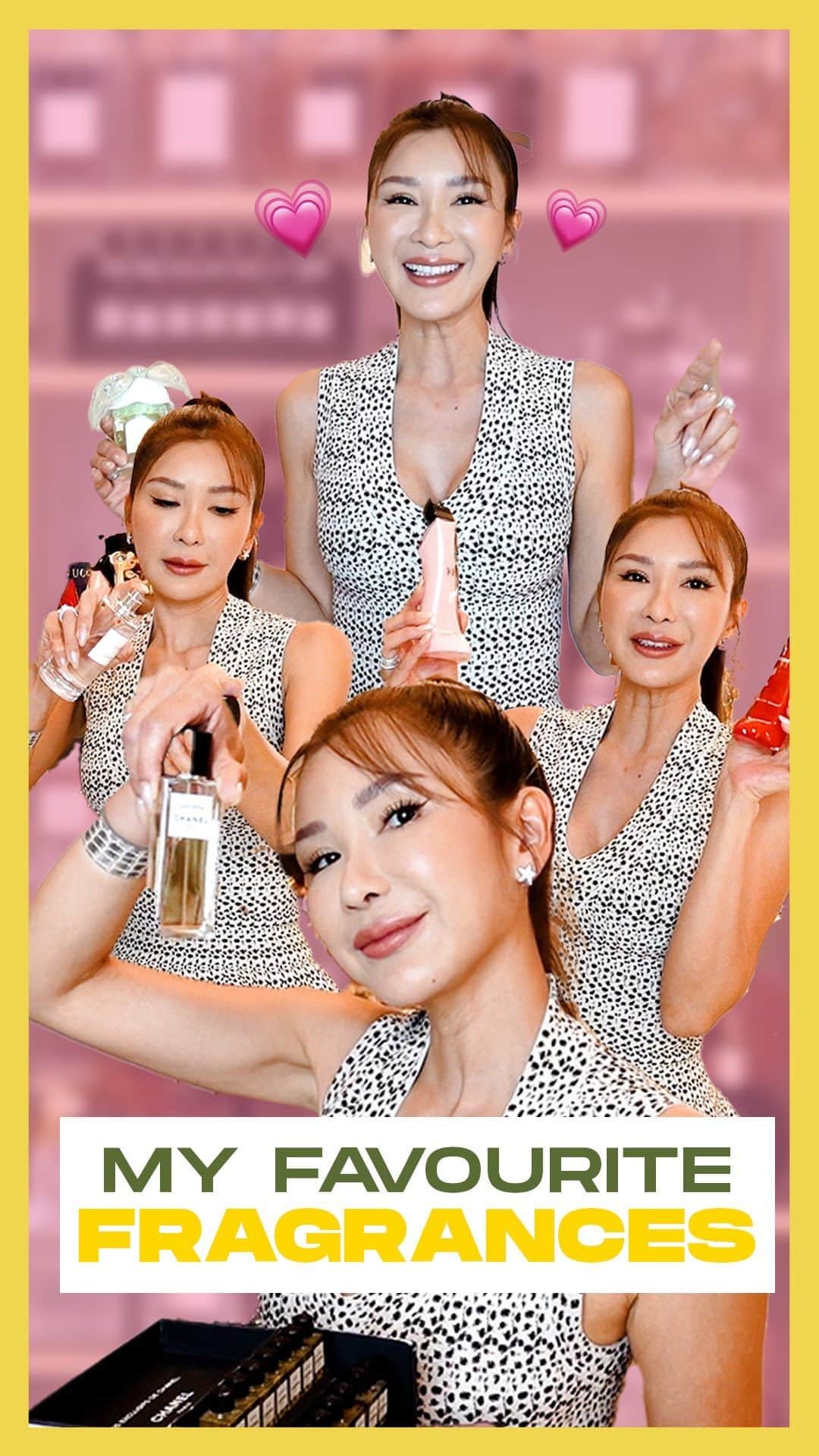 ジェイミー・チュアのインスタグラム：「My love affair with fragrances. Updated perfume collection vlog now up on my YouTube Channel. (Link in bio)」
