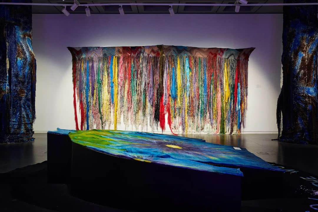 さんのインスタグラム写真 - (Instagram)「Mirko and a new perspective at @mudec_official with our Rainbow wall hanging, in cashmere, wool and cotton.  Come check it out!  THE WORK OF ART EXHIBIT 18 – 23 APRIL 2023  MUDEC VIA TORTONA 56, MILANO SPAZIO DELLE CULTURE “KHALED AL ASAAD”  TUE WED FRI SUN 09.30-19.30 THU SAT 09.30-22.30  Set design by @mariotariotorre Photo by @leomale_ Set Building @ittenstudio_  #mudec #mudecmi #mudecmilano #mostremilano #Rainbow #Rainbow_Milano #comunedimilanocultura #rainbowmudec #rainbow_mudec #mostrarainbow #AvantToi #AvantToiColors #AvantToiWorld #RainbowDNA #salonedelmobile #actionpainting #milanodesignweek #workshopmilano」4月20日 20時05分 - avant_toi.it