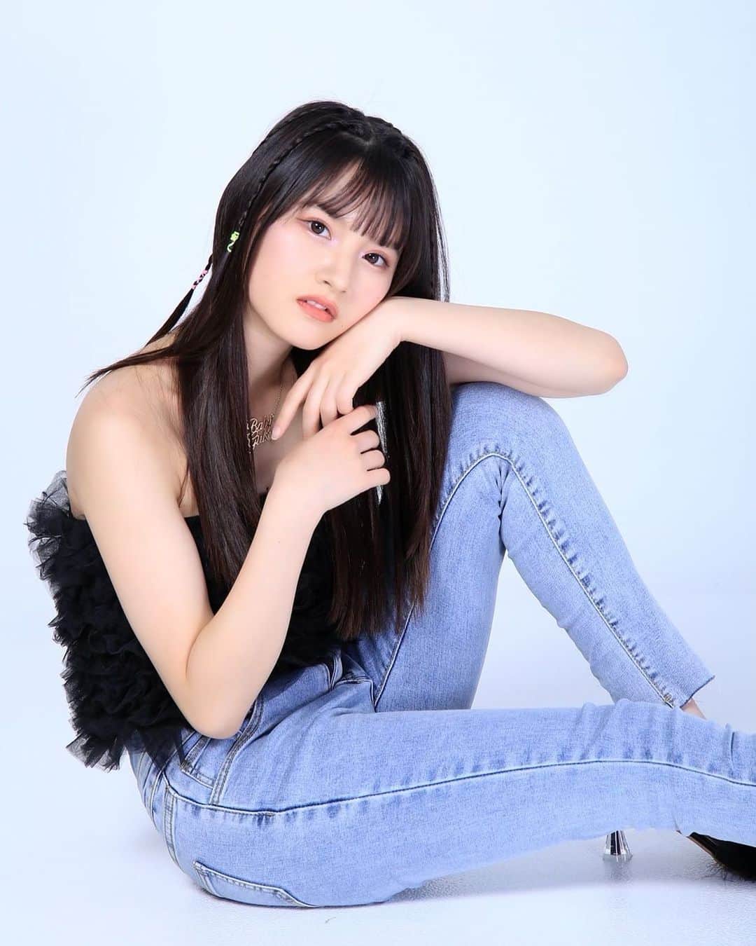 工藤咲姫のインスタグラム：「🐩🤍  #カメラテスト  #撮影  #雑誌  #オーディション  #gianna  #モデル  #ファッションモデル  #モデルになりたい  #夢  #夢叶える  #ありがとうございます  #感謝  #jk  #fjk  #工藤咲姫」