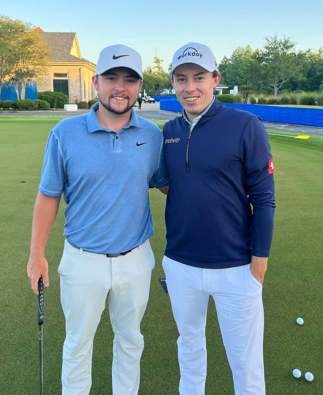 マシュー・フィッツパトリックのインスタグラム：「Special one this week!! You don't know how many of these you're going to get! Will be a brilliant experience for @alex_fitz9 and our parents! We haven’t played together at a tournament since junior golf so can’t wait to get going today!!」