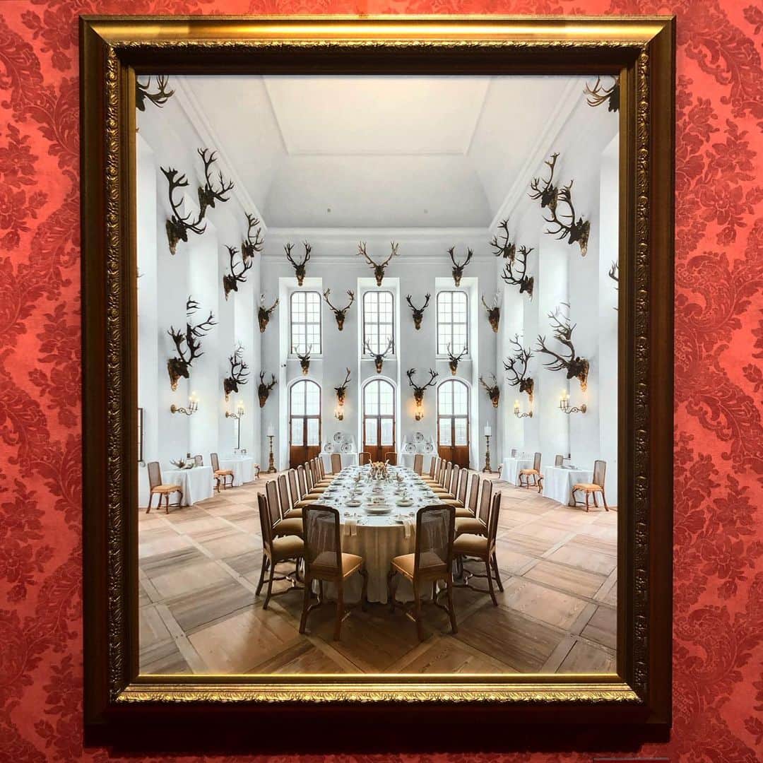 西山由のインスタグラム：「Souvenir de Voyage à Tokyo : " Schloss Moritzburg " par l’exhibion de ACCIDENTALLY WED ANDERSON.」